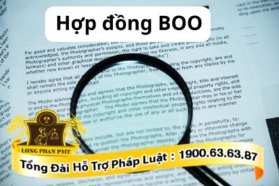 Hợp đồng BOO được ký kết trong dự án nào?
