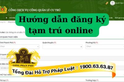 Làm sao để đăng ký tạm trú online nhanh chóng