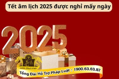 Tết âm lịch 2025 được nghỉ mấy ngày
