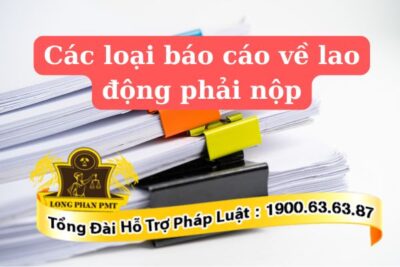 Các loại báo cáo về lao động phải nộp là gì?
