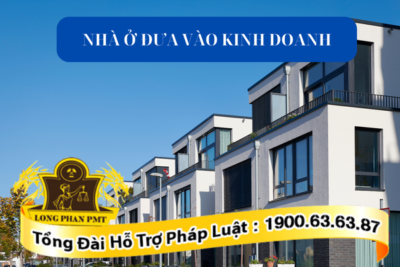 Các loại nhà ở đưa vào kinh doanh