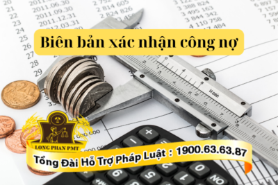 Các nội dung cần có trong biên bản xác nhận công nợ