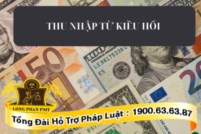 Quy định về thu nhập từ kiều hối