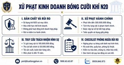 Các quy định xử phạt kinh doanh bóng cười hiện nay.