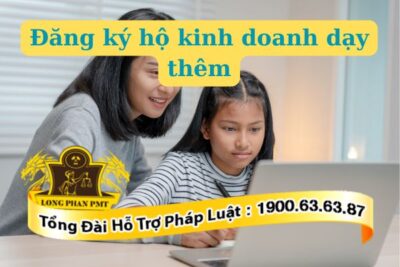 Đăng ký hộ kinh doanh dạy thêm theo Nghị định mới
