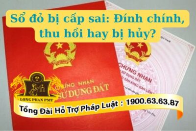 Sổ đỏ bị cấp sai nguyên nhân do đâu