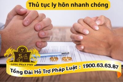 Thủ tục ly hôn nhanh chóng
