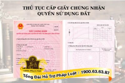 Thủ tục cấp giấy chứng nhận quyền sử dụng đất
