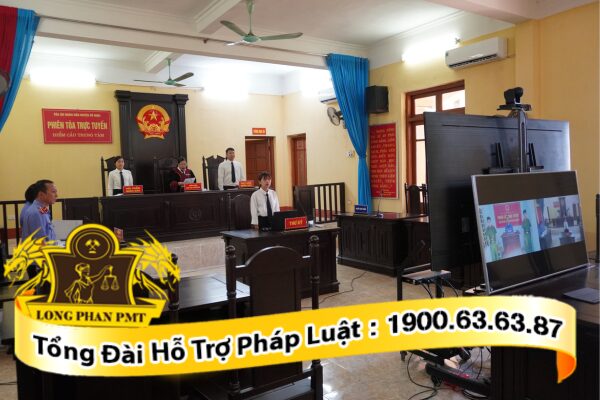 Thành phần người tiến hành tố tụng trong phiên tòa xét xử hình sự trực tuyến
