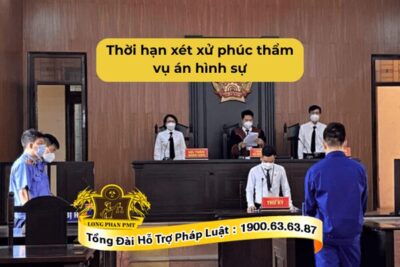 Thời hạn xét xử phúc thẩm vụ án hình sự là bao lâu?