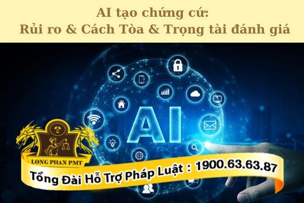 AI tạo chứng cứ có được sử dụng trong tố tụng không?