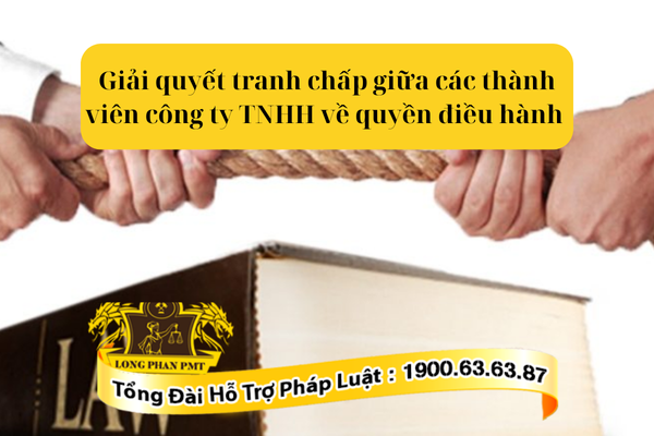 Tư vấn giải quyết tranh chấp giữa các thành viên công ty TNHH về quyền điều hành