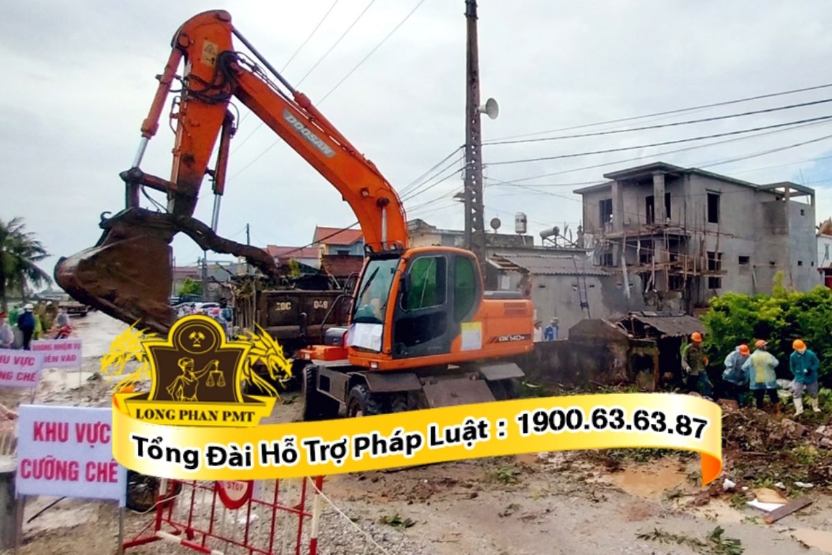 Các bước thực hiện trình tự tổ chức thi hành án trả lại đất trên thực tế.