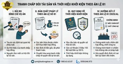 Tranh chấp đòi lại tài sản và quy định về thời hiệu khởi kiện với 4 bước chi tiết.
