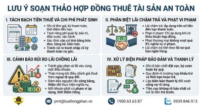 Hướng dẫn soạn thảo hợp đồng thuê tài sản an toàn giúp phòng ngừa rủi ro pháp lý.