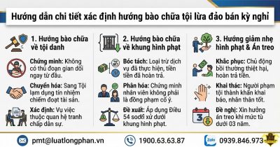 Hướng bào chữa tội lừa đảo bán kỳ nghỉ hiệu quả.