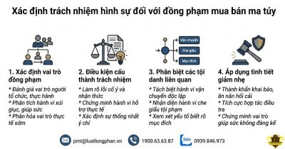 trách nhiệm đồng phạm vụ án sử dụng trái phép ma túy.