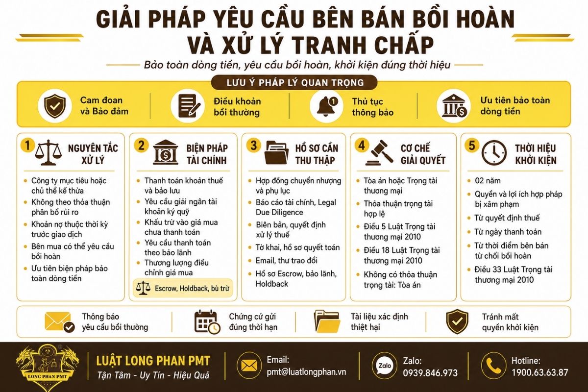 Giải pháp xử lý khẩn cấp khi công ty mục tiêu nợ thuế sau M&A.