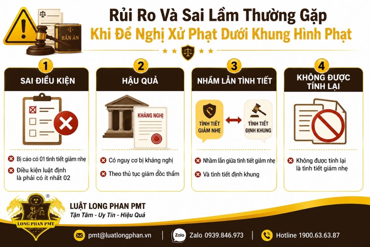 Rủi ro áp dụng Điều 54 sai điều kiện khi đề nghị giảm hình phạt trong vụ án ma túy.