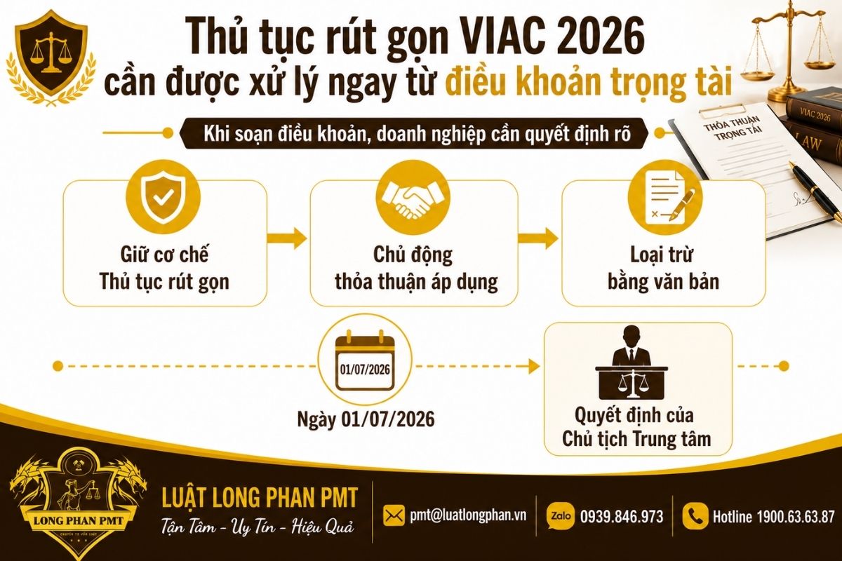 Thủ tục rút gọn VIAC 2026