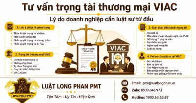 Tư vấn trọng tài thương mại VIAC giúp doanh nghiệp kiểm soát rủi ro.