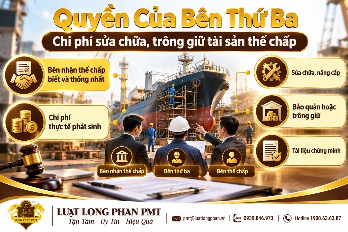 Điều kiện xem xét chi phí sửa chữa tài sản thế chấp của bên thứ ba theo án lệ.