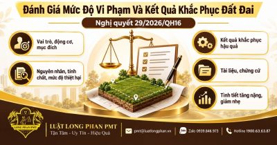 Đánh giá mức độ vi phạm và kết quả khắc phục đất đai theo Nghị quyết 29/2026/QH16.
