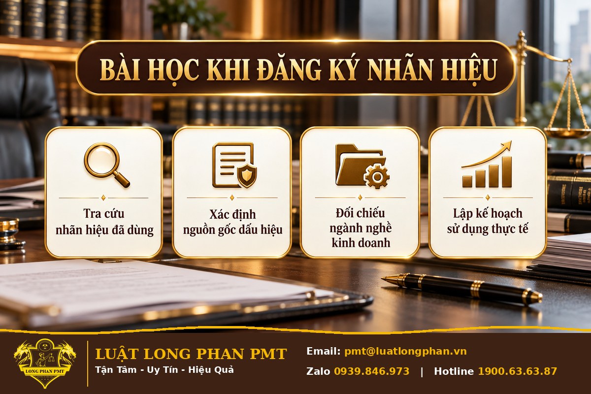 Bốn lưu ý khi đăng ký nhãn hiệu nhằm hạn chế tranh chấp với bên sử dụng trước.