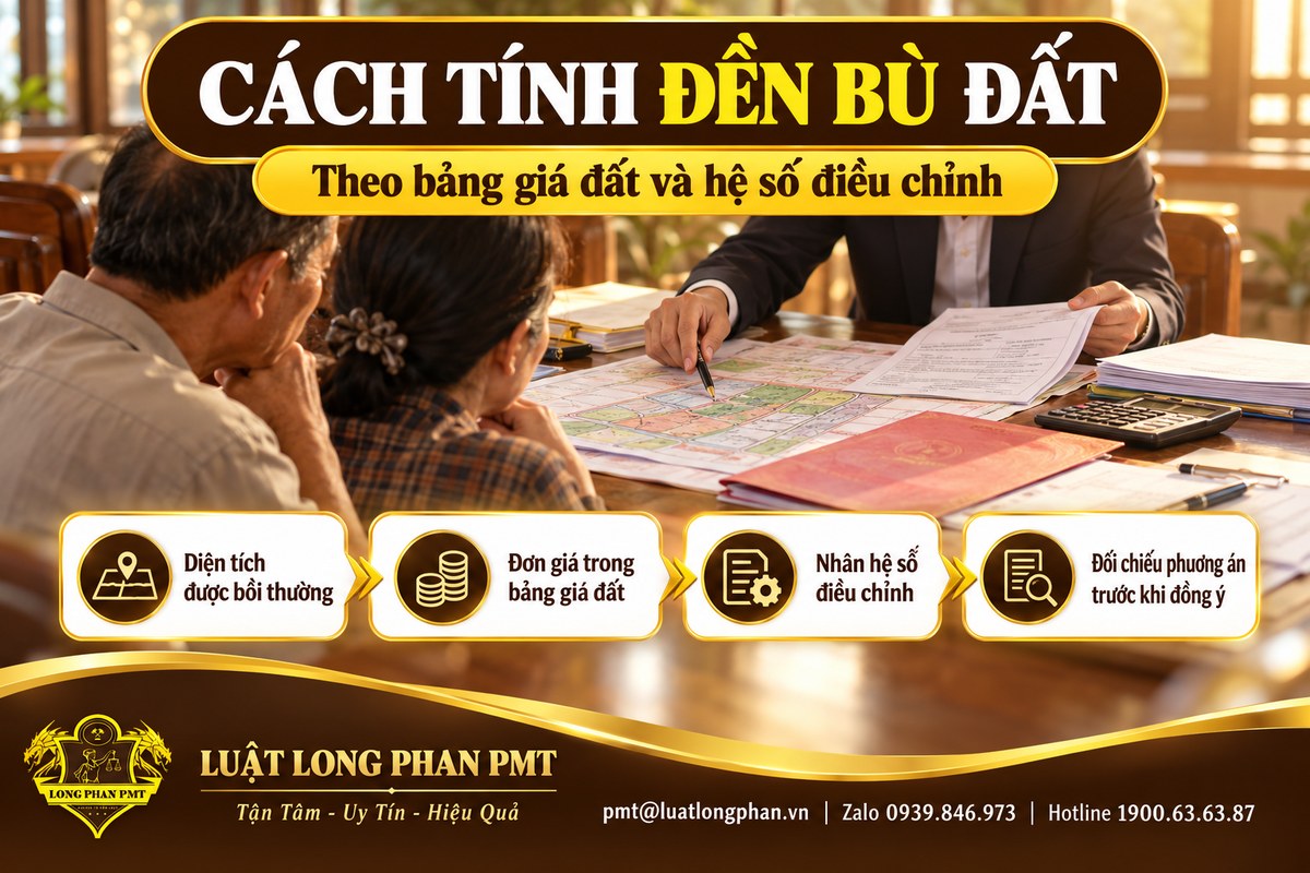 Người dân và luật sư đối chiếu bản đồ, bảng giá đất để tính tiền đền bù đất khi bị thu hồi