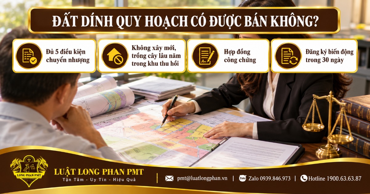 Luật sư và khách hàng xem bản đồ quy hoạch về đất dính quy hoạch có được bán không