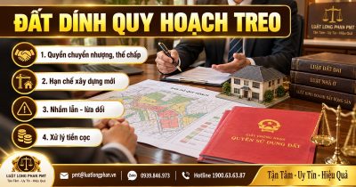 Luật sư tư vấn bản đồ quy hoạch và giấy chứng nhận quyền sử dụng đất cho người mua phải đất dính quy hoạch treo
