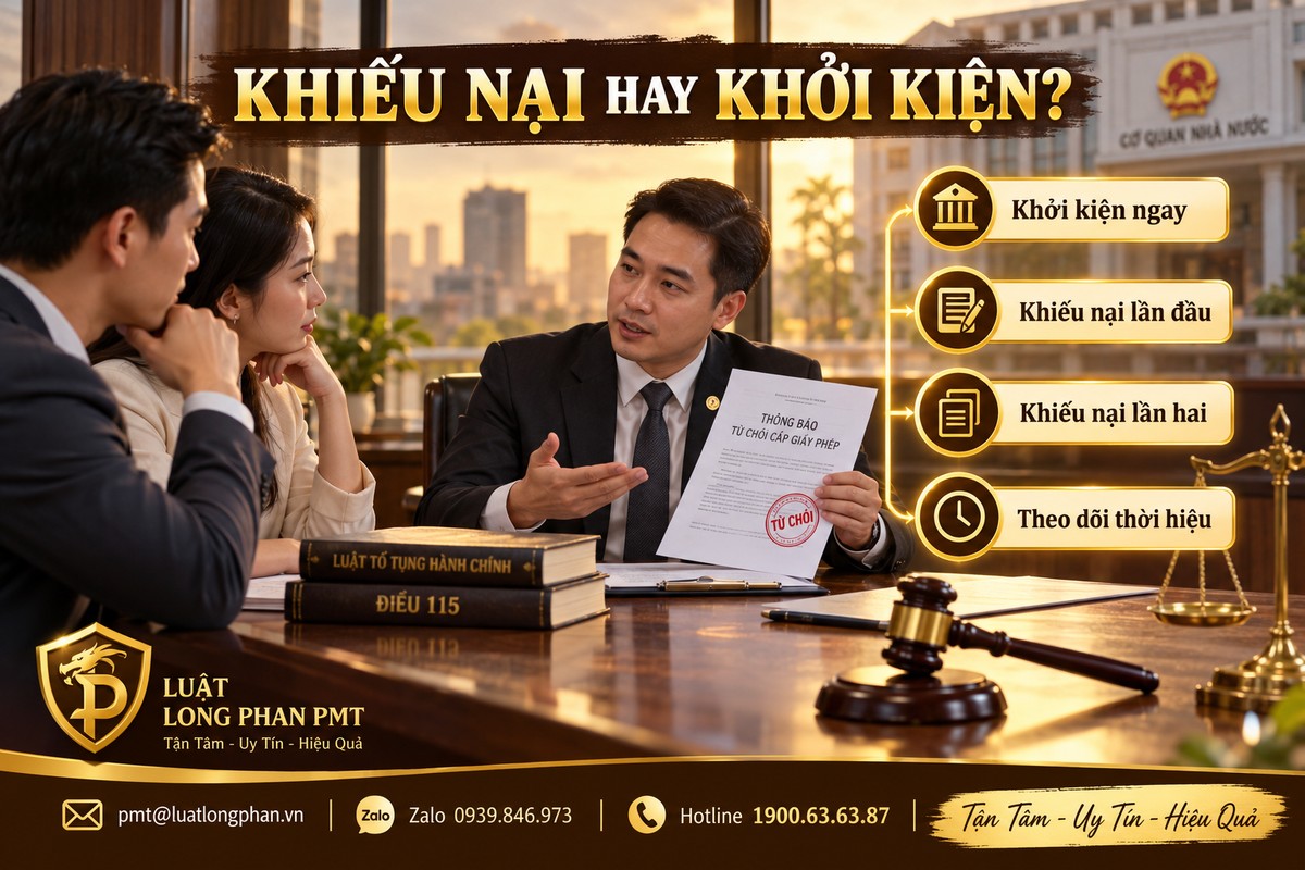 Khiếu nại hay khởi kiện khi bị từ chối cấp giấy phép kinh doanh cho doanh nghiệp FDI