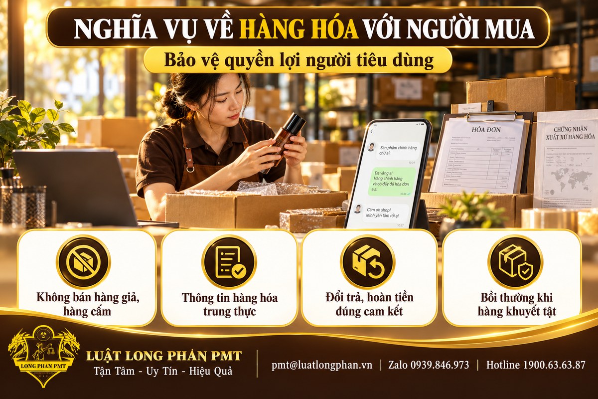 Người bán kiểm tra hàng hóa, hóa đơn, trao đổi với người mua: nghĩa vụ về hàng hóa trên sàn thương mại điện tử