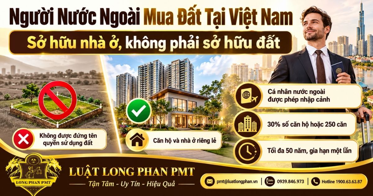 Người nước ngoài mua đất tại Việt Nam và phạm vi sở hữu nhà ở theo quy định.