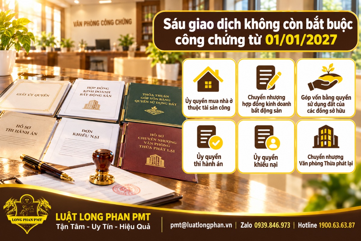 Cách xử lý sau khi giao dịch không còn bắt buộc công chứng từ 01/01/2027, hỏi cơ quan tiếp nhận trước khi ký