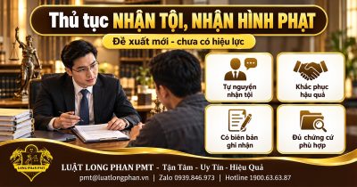 Luật sư tư vấn các điều kiện áp dụng thủ tục nhận tội nhận hình phạt