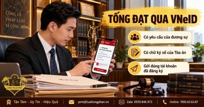 Luật sư Việt Nam xem thông báo của Tòa án trên VNeID, tống đạt văn bản tố tụng điện tử hợp lệ cần ba điều kiện