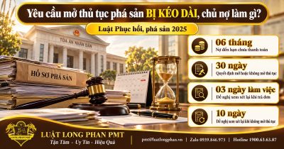 Yêu cầu mở thủ tục phá sản bị kéo dài, chủ nợ cần làm gì để bảo vệ quyền lợi